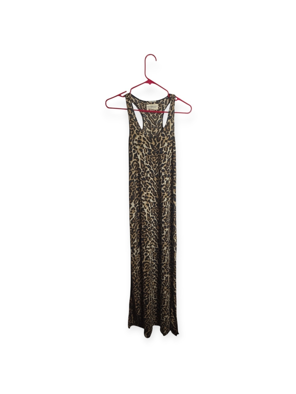 Women's Ralph Lauren Denim & Supply animal print maxi tank dress, size small